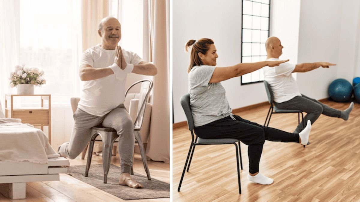 Chair Weight Loss Exercises to Burn Fat and Improve Mobility