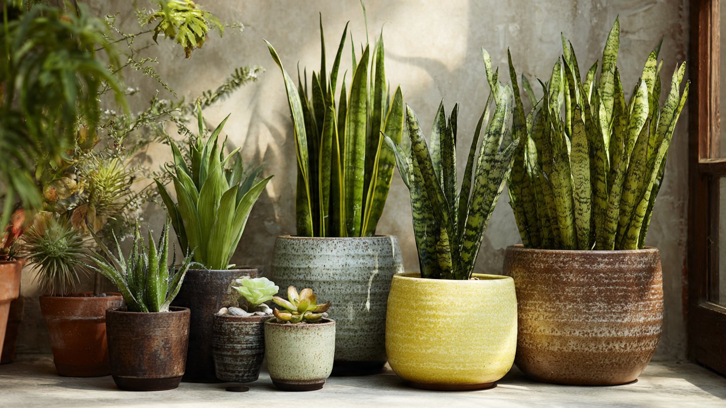 Discover the Simple Trick to Elevate Your Garden Aesthetic with Stunning Sansevieria Plants for Instant Curb Appeal