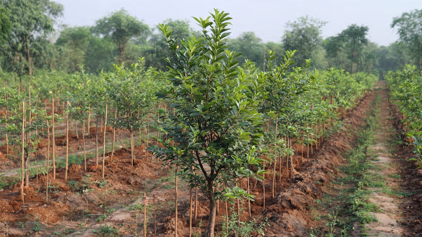 How to Achieve Rapid Growth in Jamun Trees with the Secret of Optimal Soil Preparation