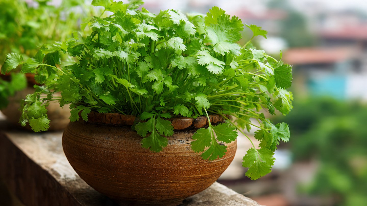 Discover the Simple Steps for Successfully Growing Coriander in a Pot