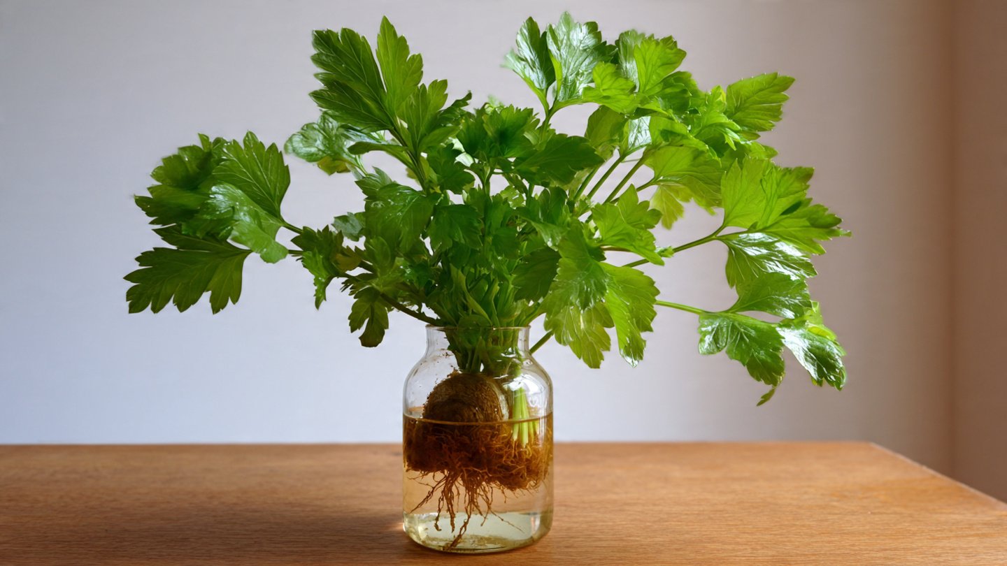 How to Successfully Grow Celery Leaves From the Base in Your Kitchen